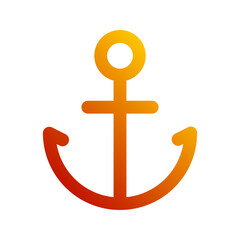 anchor gradient icon