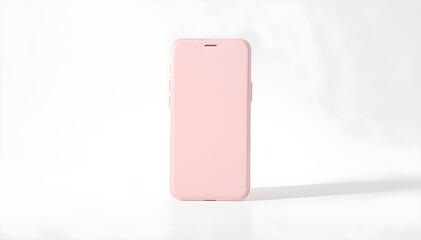 Pastel Pink Phone Mockup