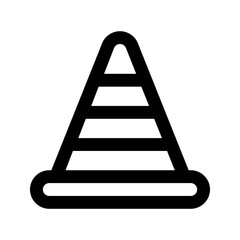 cone line icon