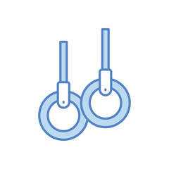 Gymnastics vector icon