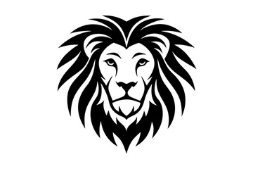 Discover the Beauty of Minimalism in a Unique Lion Vector Illustration

