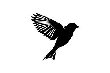 Flying Bird Design Wildlife Feather Graphic Design Silhoutte