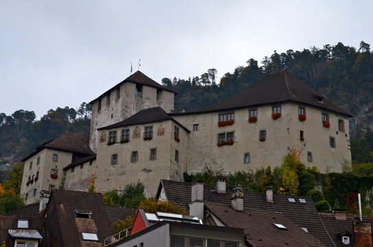 Schattenburg Castle in Feldkirch, Austria, stands as a majestic medieval fortress, rich in history and culture, offering stunning views of the Alps and a journey through centuries of Tyrolean heritage
