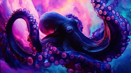 Obsidian Octopuses Observing Oscillating Opaque