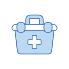 Fototapeta premium First Aid Kit vector icon