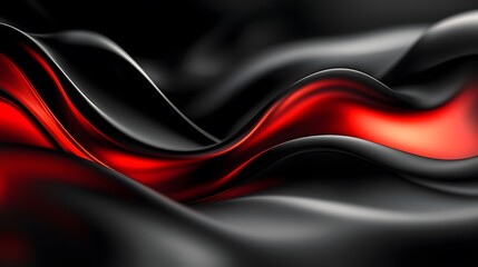 Fototapeta premium Black and red modern abstract background with a dark-to-light color gradient, exuding luxury and festivity