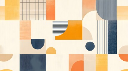 Geometric patterns A repeating pattern of geometric