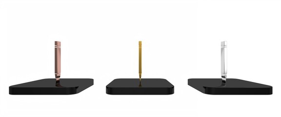 Colorful Pencil with eraser and line icon isolated on white background. Drawing and educational tools. School office symbol. Minimalism concept. 3D render illustration