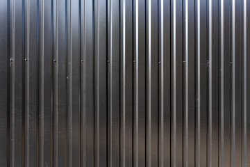 trapezoidal sheet metal wall for background use