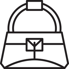 Handbag Line Icon