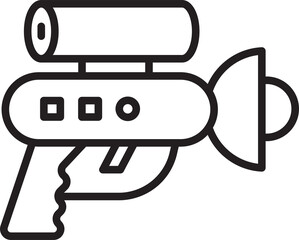 Space Blaster Gun Icon