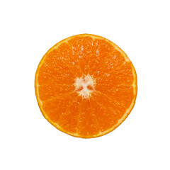 orange isolated on white