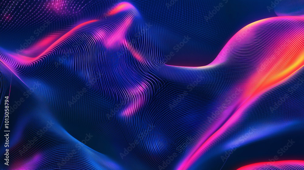 Canvas Prints ultra futurist tech abstract background. generative ai