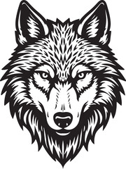 wolf tribal tattoo