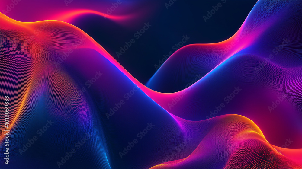 Canvas Prints ultra futurist tech abstract background. generative ai