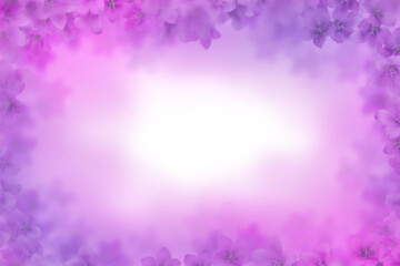 flower pattern design frame background