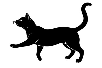 black cat silhouette