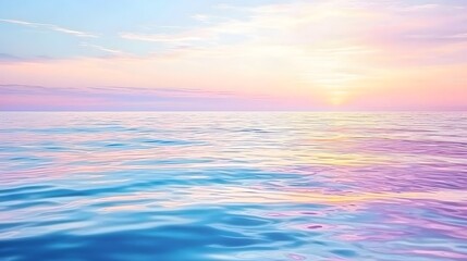 Fototapeta premium Calm Ocean Sunset