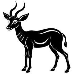 deer silhouette vector