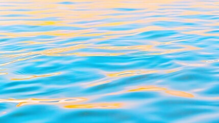 Blue Water Surface Abstract