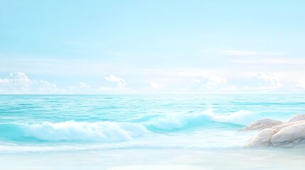 Fototapeta premium Ocean Waves and Rocks