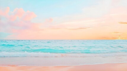 Obraz premium Tropical Beach Sunset