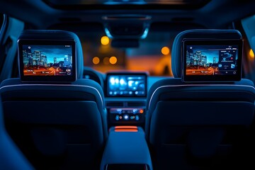 Rear seat entertainment system