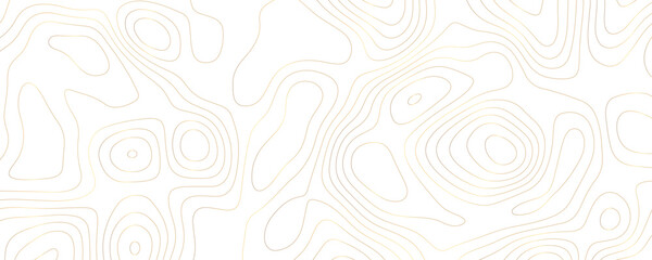 Abstract Topographic Map Design with Geometric Contours and Mountain Terrain for a Modern Graphic Landscape
