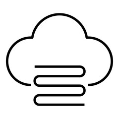 Cloud Wind Icon