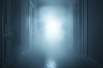 Obraz premium Haunted house facade.