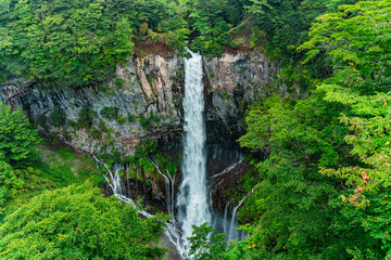 日本　日光の華厳の滝/Japanese Waterfall Nikko
