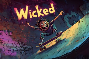 Obraz premium Wicked