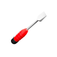 3d icon render screwdriver 