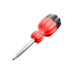 3d icon render screwdriver 