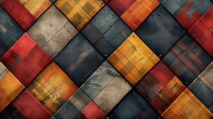 Contemporary Plaid Design Endless Texture, versatile backdrop for fashion, textiles, and digital applications, enhancing visual appeal and style