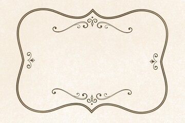 飾り枠　　背景