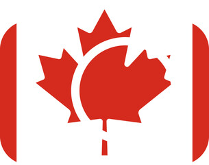 CANADA Flag On Camra Icon