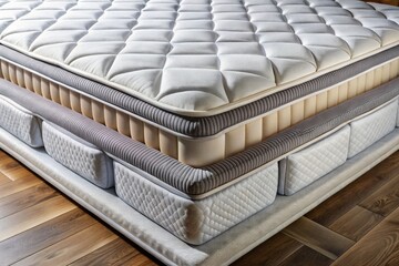Fototapeta premium High-quality pocket springs deliver outstanding comfort and support in mattresses. Their independent design enhances durability for a long-lasting, restful experience.