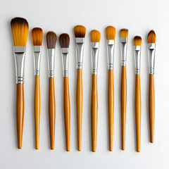 Fototapeta premium set of brushes