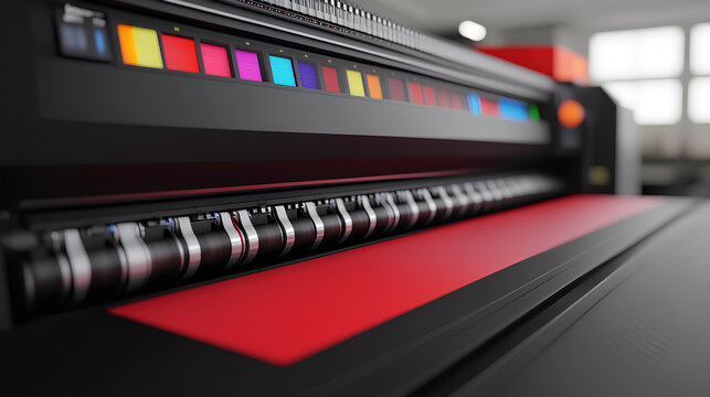 office or professional plotter lag format photocopier or printer with color ribbons for high quality printing 