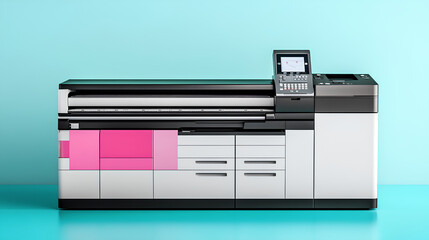 office or professional plotter lag format photocopier or printer with color ribbons for high quality printing 