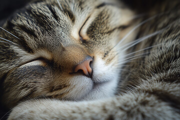 Close-Up of Cat&rsquo;s Face Background