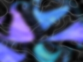 Immerse yourself in this captivating abstract composition of lilac sea waves reflecting light on a dark background. Perfect for card templates, it features gradient transitions and space for text.