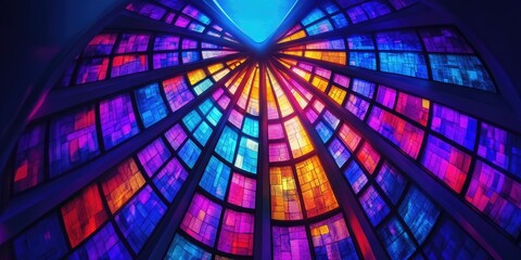 Stained Glass Window Church