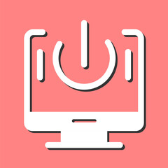 Shutdown Vector Icon