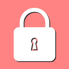 Pad Lock Vector Icon