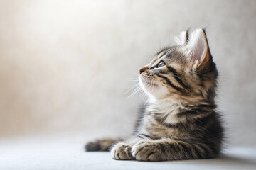 Adorable and Cute Kitten Background