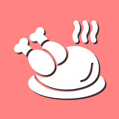 Chicken Vector Icon