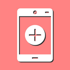 Fototapeta premium Add Vector Icon