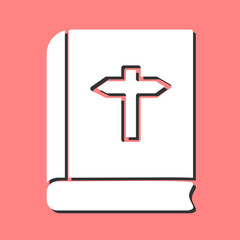 Obraz premium Directions Book Vector Icon